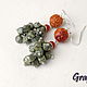 Bracelet with stones and earrings of the bunch. Bead bracelet. Grafoli jewellery. My Livemaster. Фото №5