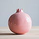  Large pink ceramic garnet, Figurines, Vyazniki,  Фото №1