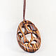 Pendant - Amulet made of wood 'Infinity'. Pendant. OakForest Wooden Jewelry. Online shopping on My Livemaster.  Фото №2