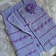 Knitted vest for girls purple. Childrens vest. hand knitting from Galina Akhmedova. My Livemaster. Фото №6