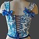  Corset tightening, double-sided, historical. Corsets. silk fairy tale. Online shopping on My Livemaster.  Фото №2