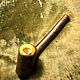 Smoking pipe 'Nut in the bark' Whole I. Tobacco pipe. Galib. Online shopping on My Livemaster.  Фото №2