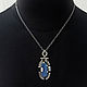 Silver pendant with kyanite. Pendants. etnoart (etnoart). Online shopping on My Livemaster.  Фото №2
