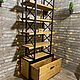 Стеллаж лофт с ящиком. Стеллажи. EasyLOFT. Ярмарка Мастеров.  Фото №5