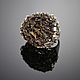 Parthenium ring made of 925 sterling silver with pyrite PS0001. Rings. Sunny Silver. My Livemaster. Фото №4