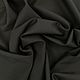 Ткань костюмная шерсть  (черный) 98% шерсть, 2% эластан , 50 см * 151, Ткани, Москва,  Фото №1