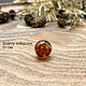 Order Beads ball 11mm made of natural Baltic amber cognac with husk. LUXAMBER. Livemaster. . Beads1 Фото №3