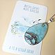  with larimar 'Messengers of good luck', silver, Pendant, Moscow,  Фото №1