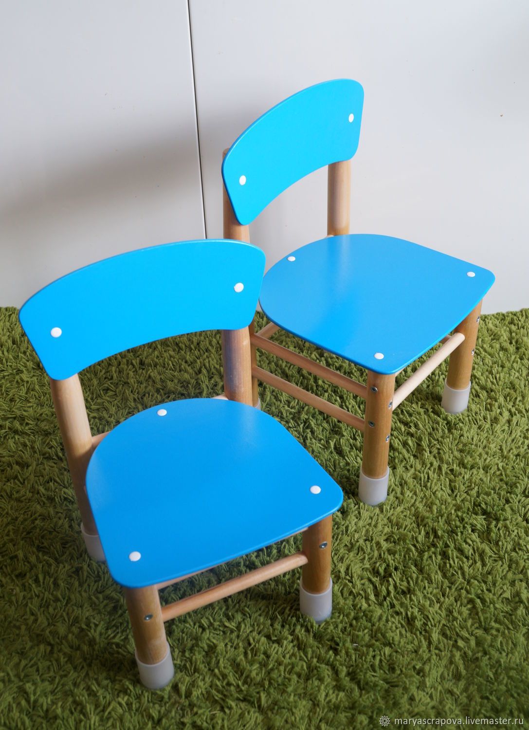 Набор столик со стульчиком 03-402-t (цвет: зелено-голубой) Slide 3 of 2