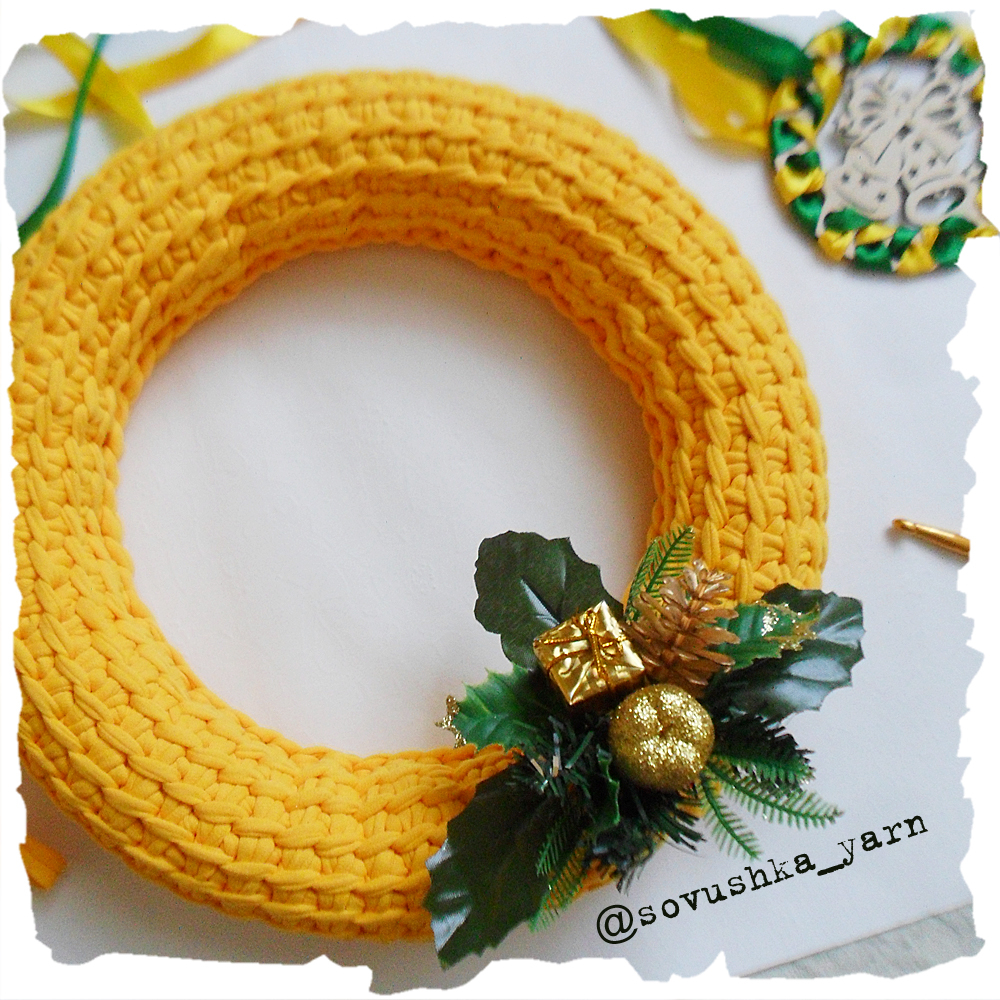 Вяжу из @sovushka_yarn
