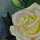 Butter Rose Oil Painting. Pictures. Painting by Margarita Drevs. My Livemaster. Фото №4