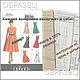 S8593 Выкройка винтажных блузок 1940-х  Разм. S-L Simplicity 8593. Выкройки для шитья. ENGINEERING of FASHION (Выкройки). Ярмарка Мастеров.  Фото №4