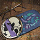 Spectacle Case Herbarium. Eyeglass case. Art Stitch by Juli Milokumova. My Livemaster. Фото №6