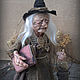 Один день из жизни ведьмы Миссис Barker. Интерьерная кукла. Мир кукол Лоры Пинтсон. Ярмарка Мастеров.  Фото №5