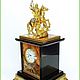 Watch with George. Jasper z10925. Mantel Clock. zlatiks2. Online shopping on My Livemaster.  Фото №2