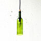 Подвесной светильник из винной бутылки, стиль лофт, Потолочные и подвесные светильники, Кемерово,  Фото №1