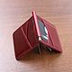 Money clip with card slots. Clamps. Leather Collection. My Livemaster. Фото №6