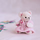 mini teddy bear 
Teddy bear handmade. 
Teddys made by Svetlana Shelkovnikova