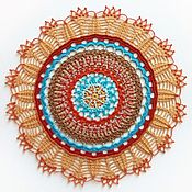 Для дома и интерьера handmade. Livemaster - original item Crocheted napkin 