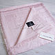 Order Pink wool scarf from Dior fabric. Platkoffcom. Livemaster. . Shawls1 Фото №3