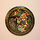 Lacquer miniature with the author's painting ' little Red riding hood'. Souvenirs3. Palekh (AnnaKosach). Online shopping on My Livemaster.  Фото №2