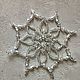 Christmas toys snowflake made of beads and glass beads. Christmas decorations. paintmart (oikos). My Livemaster. Фото №4