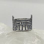 Украшения handmade. Livemaster - original item Ring of Yerevan Building silver 925 GA0080. Handmade.