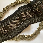 Материалы для творчества handmade. Livemaster - original item Wide antique braid No. №865. Handmade.