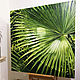 Author's print on canvas 'Palm leaf' 100*100 cm. Pictures. Ivlieva Irina Art. Online shopping on My Livemaster.  Фото №2