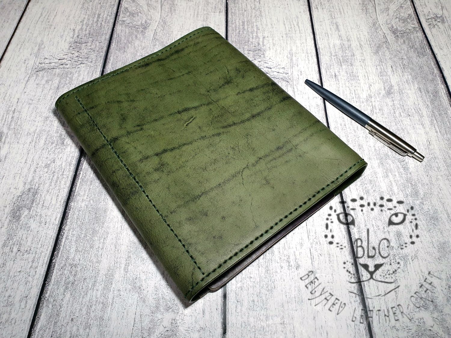 Кожаный блокнот ежедневник со сменными блоками на кольцах А5 из кожи на ...