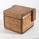 Набор коробочек для хранения "Кубик" из светлого дуба. Сахарницы. Foxwoodrus. Ярмарка Мастеров.  Фото №6