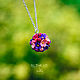 Цветочный шар кулон. Подвеска. REDHEADjewelry by Daria Kulikova. Ярмарка Мастеров.  Фото №6