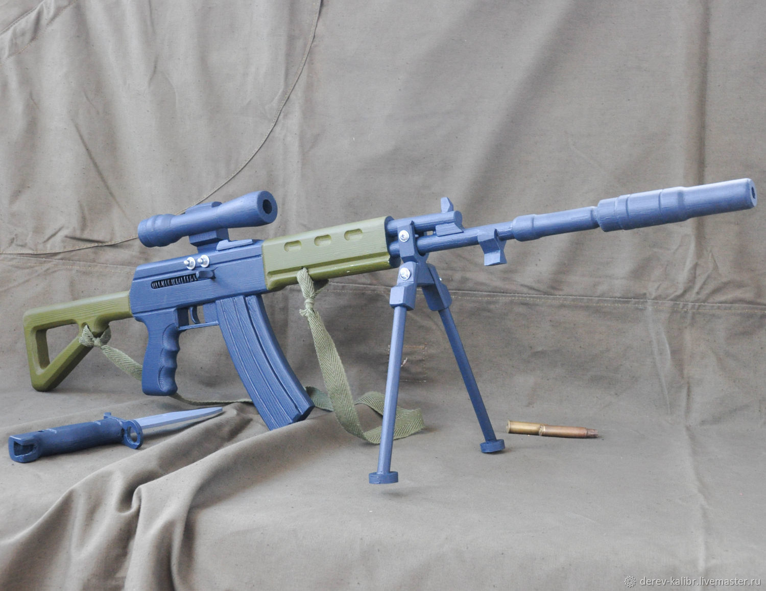 Детская деревянная игрушка Автомат Калашникова АК-12 – заказать на ...