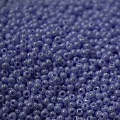 Материалы для творчества handmade. Livemaster - original item 10 grams of 10/0 seed Beads, Czech Preciosa 38000 Premium blue of the blest nephros. Handmade.