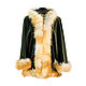 Velvet short coat with Fox fur. Coats. Olga Lavrenteva. My Livemaster. Фото №4