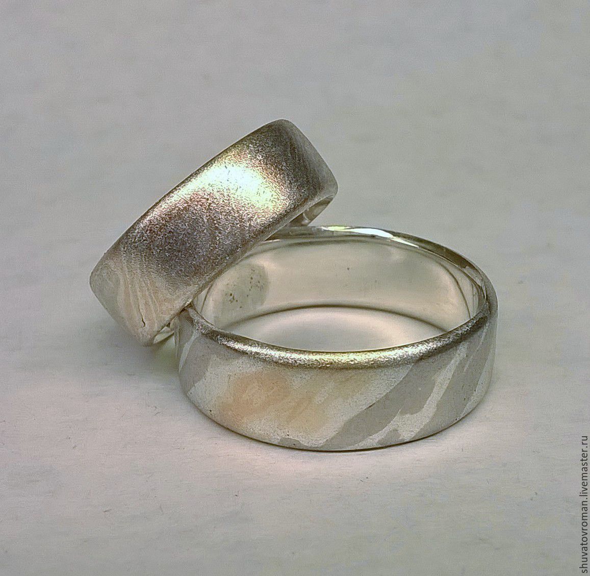 Обручальное кольцо из палладия