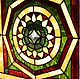 Stained Glass Tiffany. Geometric pattern. Stained glass in the door. Interior. Stained glass. Glass Flowers. My Livemaster. Фото №6