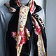 Copy of Large silk scarf in Burberry style, shawl. Shawls1. SilkAlso. My Livemaster. Фото №4
