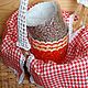 Basket with napkin in country style Easter basket. Basket. Studio Villa-Oliva. My Livemaster. Фото №6