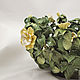 Order Openwork bowl Yellow flowers. Elena Zaychenko - Lenzay Ceramics. Livemaster. . Bowls Фото №3