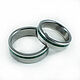 Titanium rings with malachite. Rings. asgdesign. My Livemaster. Фото №4