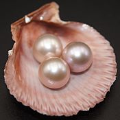 Материалы для творчества handmade. Livemaster - original item Pearls natural semi-drilled lavender class AAA. Handmade.