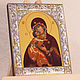 Vladimir icon of the mother Of God (14h18cm). Icons. ivelir. Online shopping on My Livemaster.  Фото №2