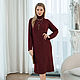Dress 'Lucetta' Bordeaux. Dresses. Designer clothing Olesya Masyutina. Online shopping on My Livemaster.  Фото №2