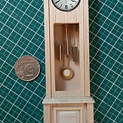 Куклы и игрушки handmade. Livemaster - original item Dollhouses: Floor clock 1/12 (in operation). Handmade.