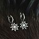 Earrings 'Alatyr'. Folk decorations. h-a-n--t-e-r. Online shopping on My Livemaster.  Фото №2