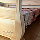 Кровать деревянная из массива ясеня. Кровати. НашеДеревяше. Интернет-магазин Ярмарка Мастеров.  Фото №2