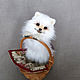 Teddy Animals: Puppy Pomeranian Binyon. Teddy Toys. VaKulina (Valentina) Teddy Bear. Online shopping on My Livemaster.  Фото №2