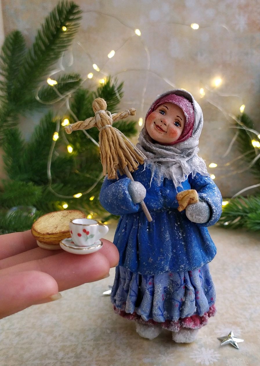 Мастер-класс «Снежный зайка» ─ изготовление новогодней игрушки из ваты