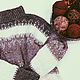 Свитер Молочный Шоколад. Свитеры. Wool Cats - вязанье и макраме. Ярмарка Мастеров.  Фото №4